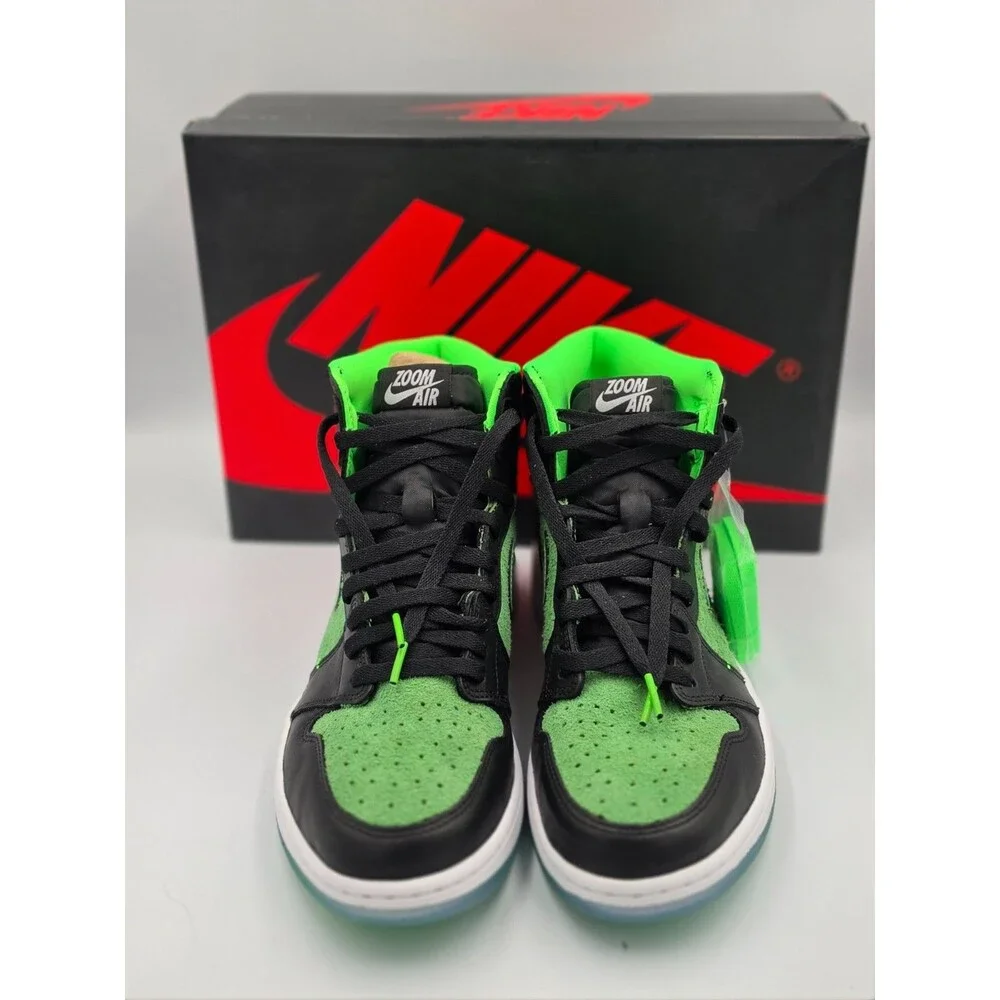 Nike Air Jordan 1 High Zoom Air Rage Green CK6637 002 Mens 12
